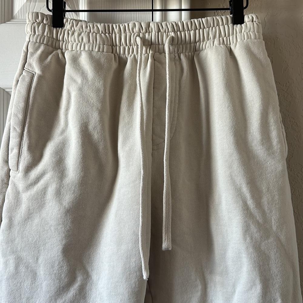 Talentless Heavyweight Embroidered Sweatpants- Bone - Picture 4 of 7